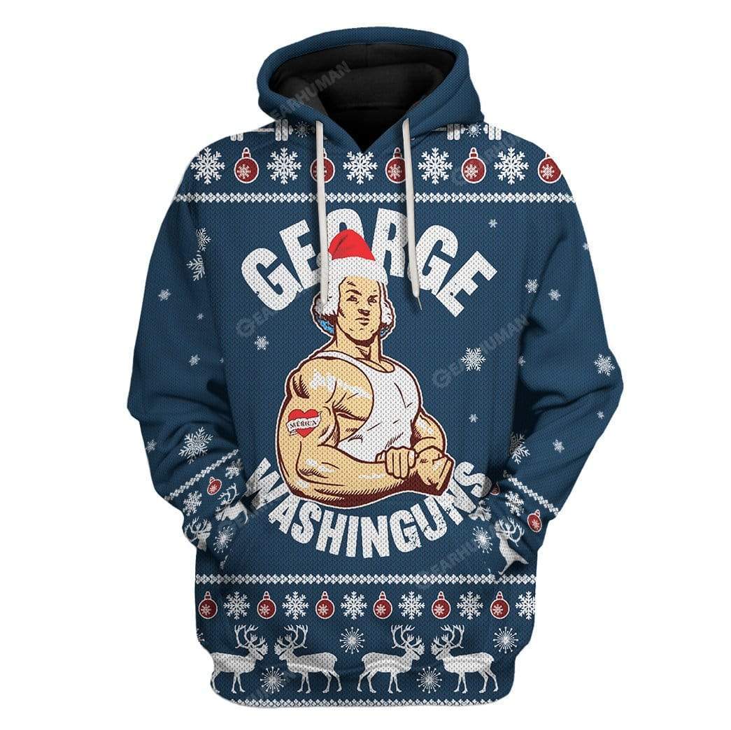 Ugly George Washinguns Custom T-shirt – Hoodies Apparel