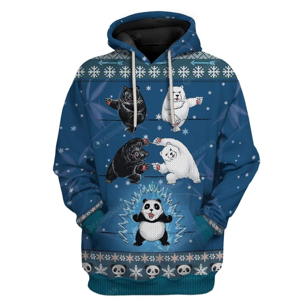 Ugly Panda Fusion Christmas Custom T-Shirts Hoodies Apparel