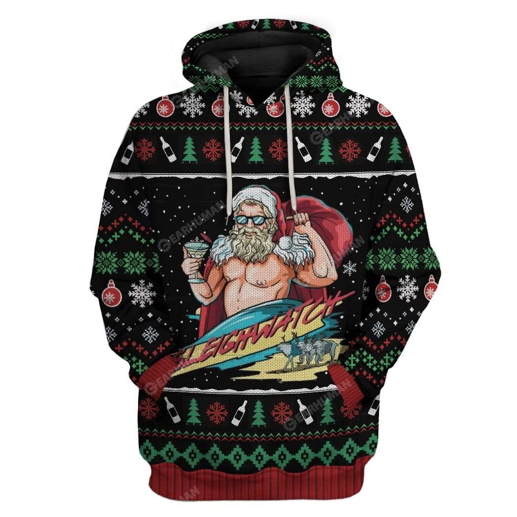 Ugly Sleighwatch Custom T-shirt – Hoodies Apparel