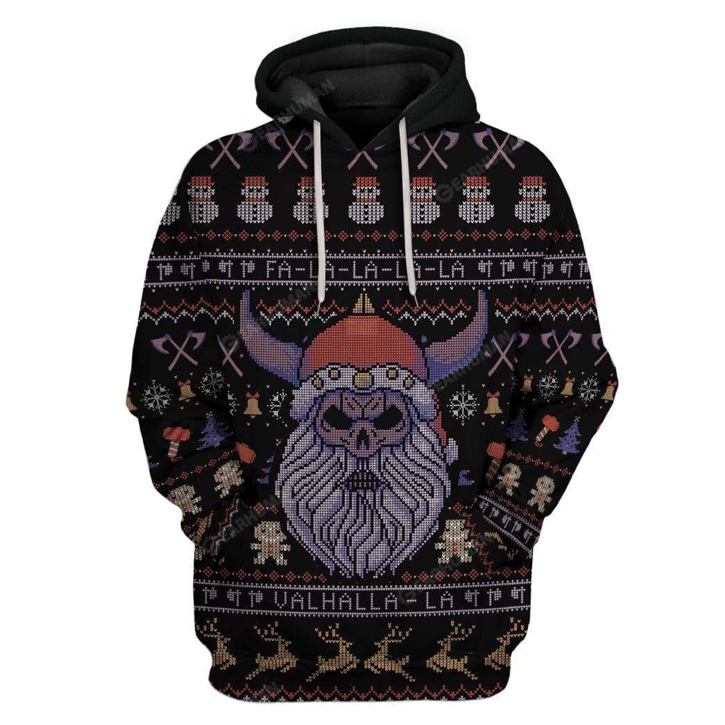 Ugly Viking Christmas Hoodie T-Shirts Apparel