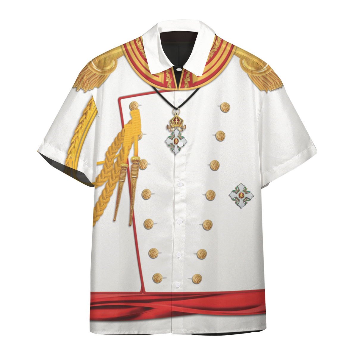 War and Peace Prince Andrei Custom Short Sleeve Shirt