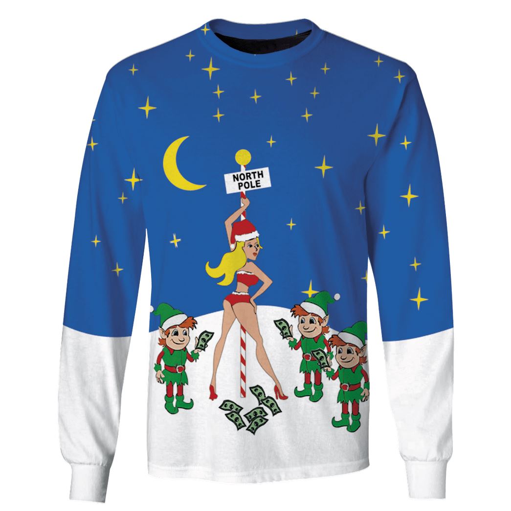 Winter Christmas Custom T-shirt – Hoodies Apparel