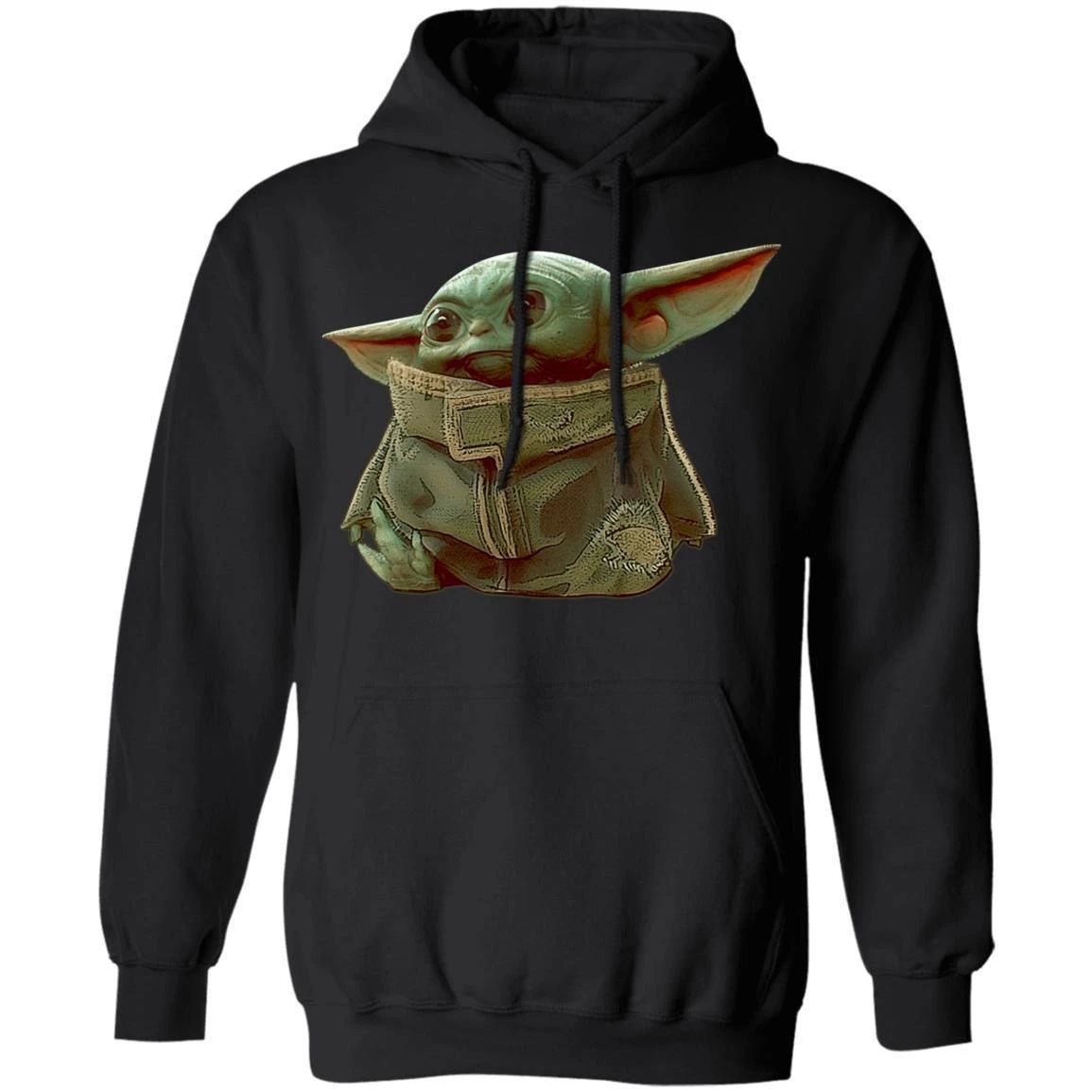 Baby Yoda Hoodie The Mandalorian Yoda Hoodie Cool Gift For Fans