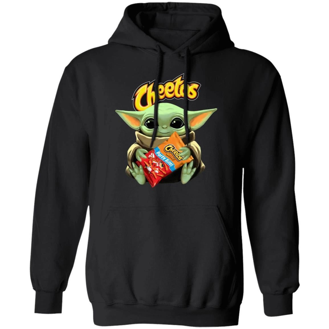 Baby Yoda Hug Cheetos Hoodie Baby Yoda Hoodie For Fans