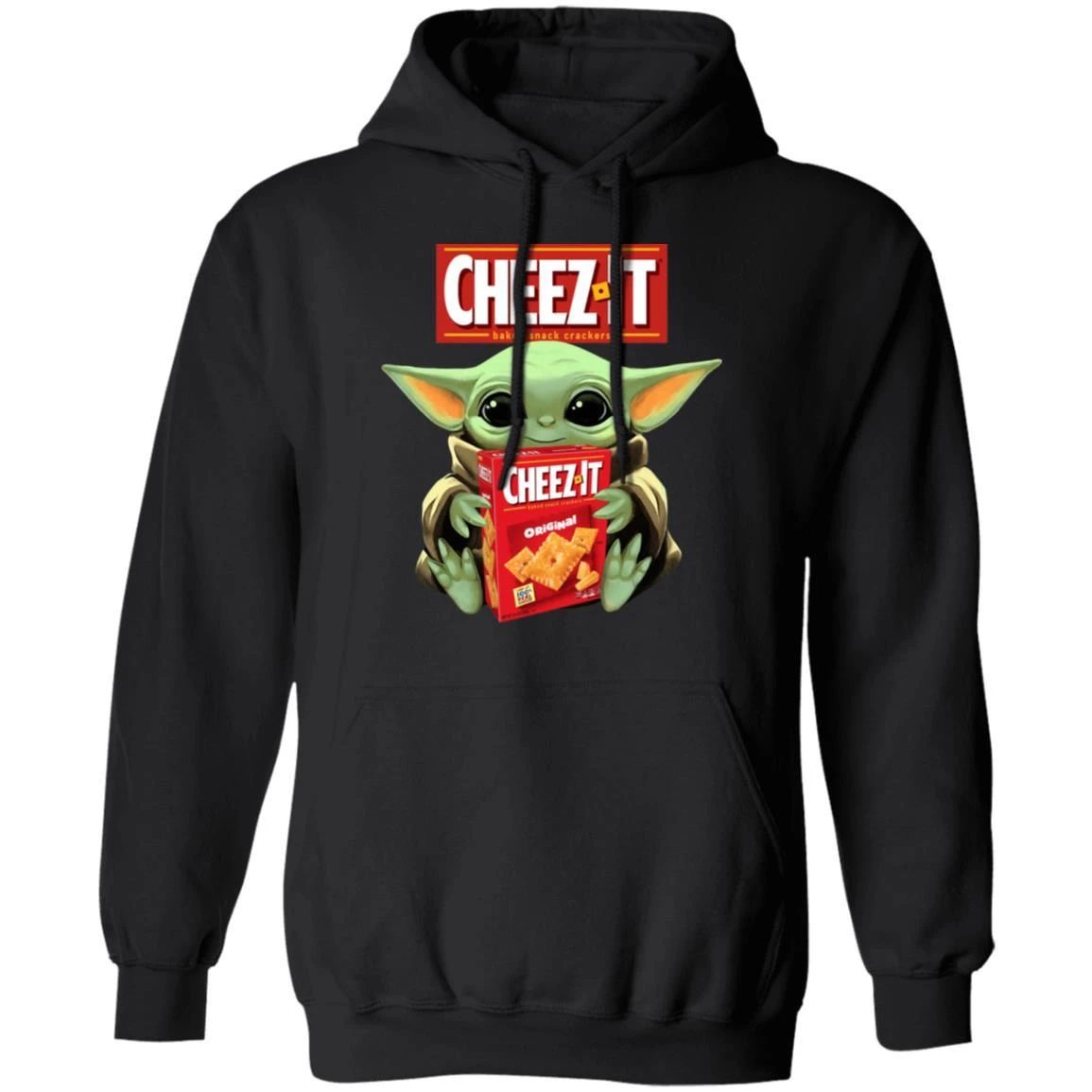 Baby Yoda Hug Cheez It Hoodie Baby Yoda Hoodie For Fans