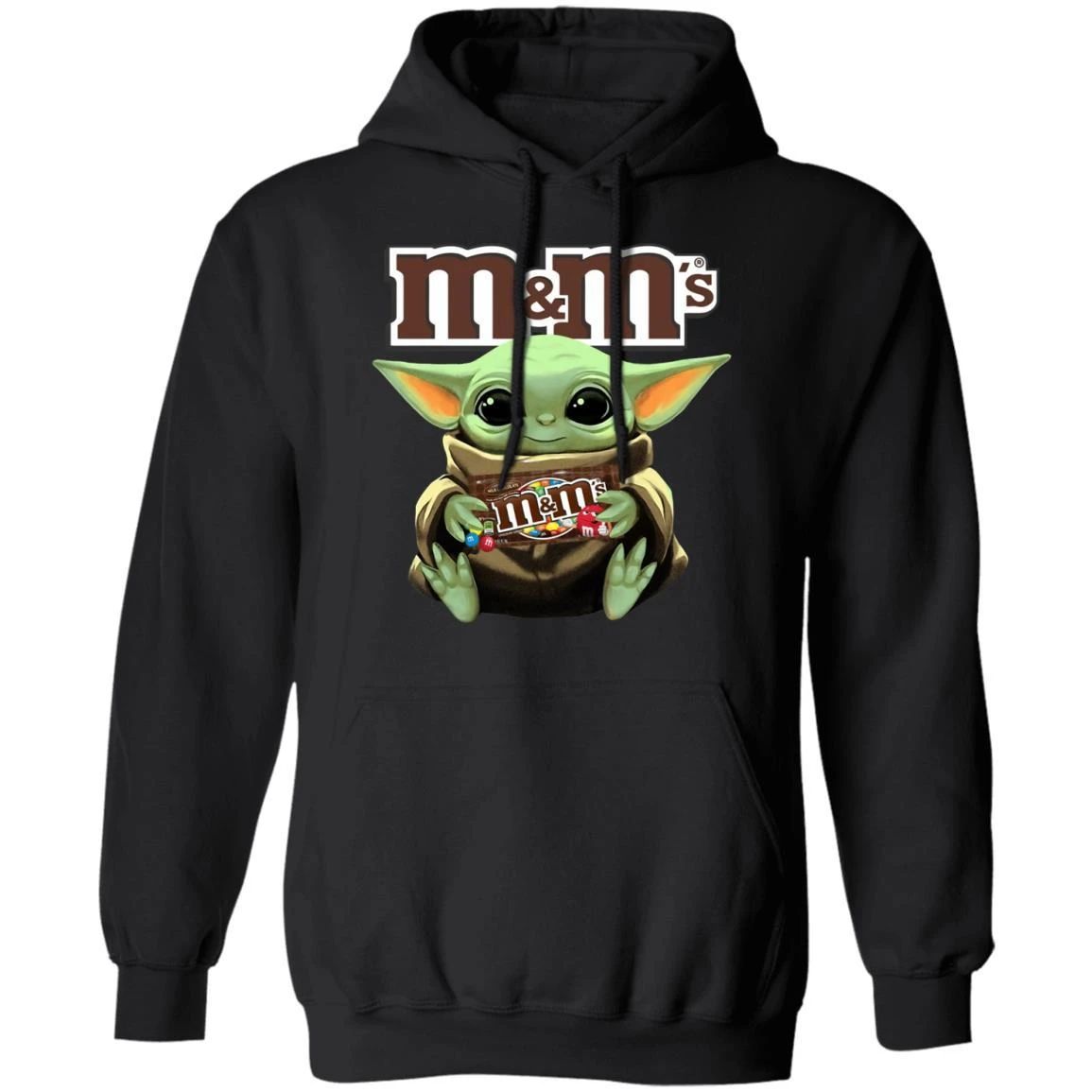 Baby Yoda Hug M&M’s Hoodie Baby Yoda Hoodie For Fans