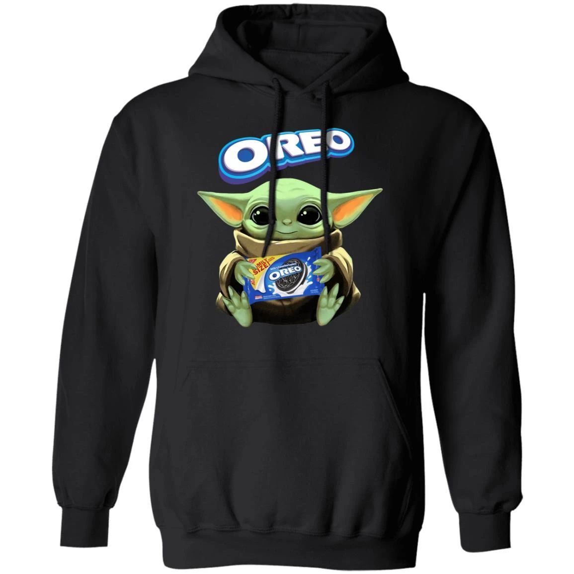 Baby Yoda Hug Oreo Hoodie Baby Yoda Hoodie For Fans