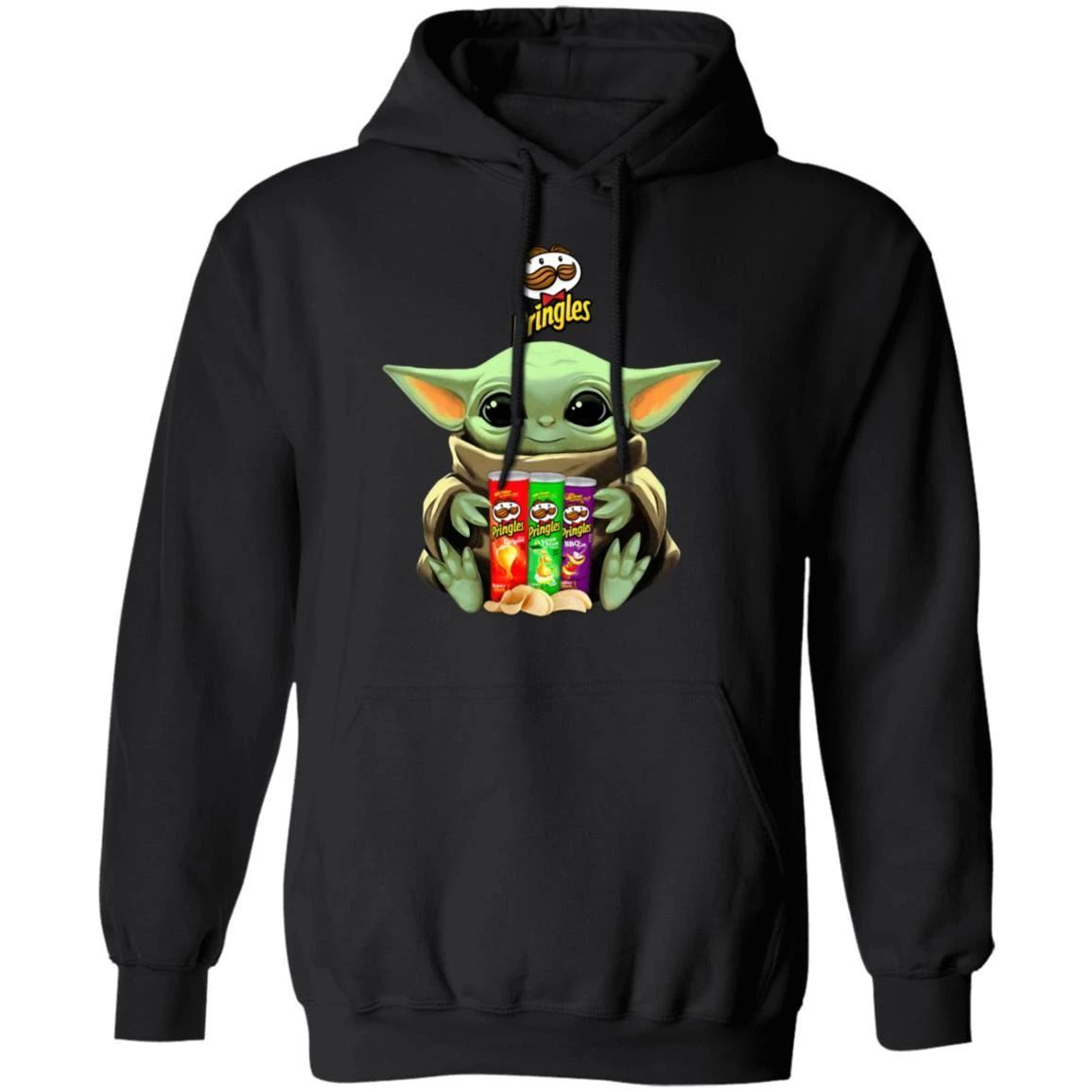 Baby Yoda Hug Pringles Hoodie Baby Yoda Hoodie For Fans