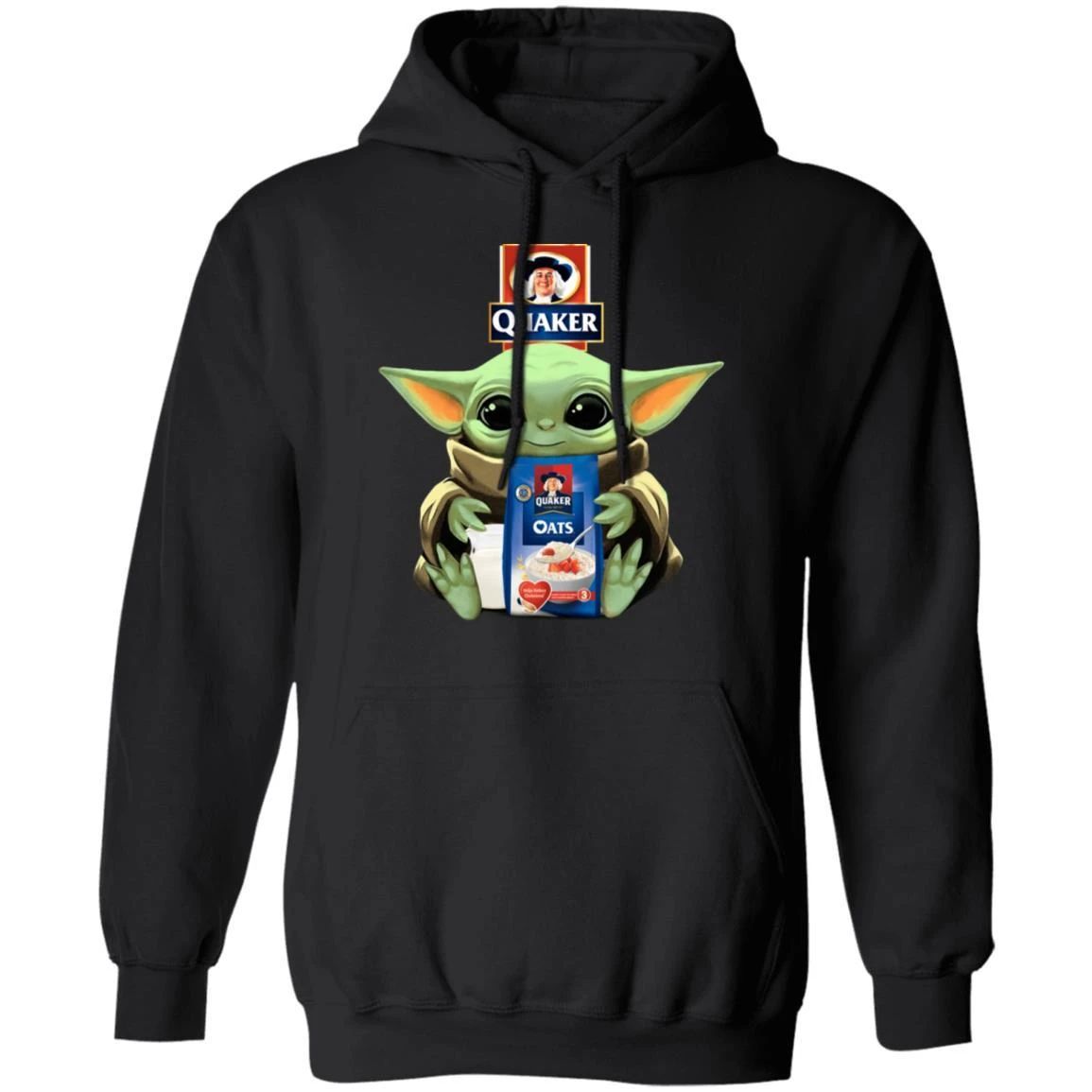 Baby Yoda Hug Quaker Hoodie Baby Yoda Hoodie For Fans