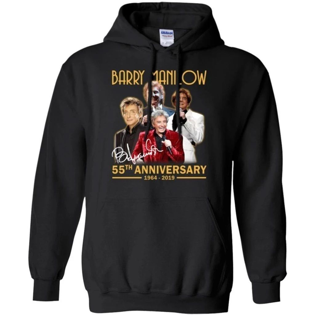 Barry Manilow 55 Years Anniversary Hoodie Fan Gift Idea