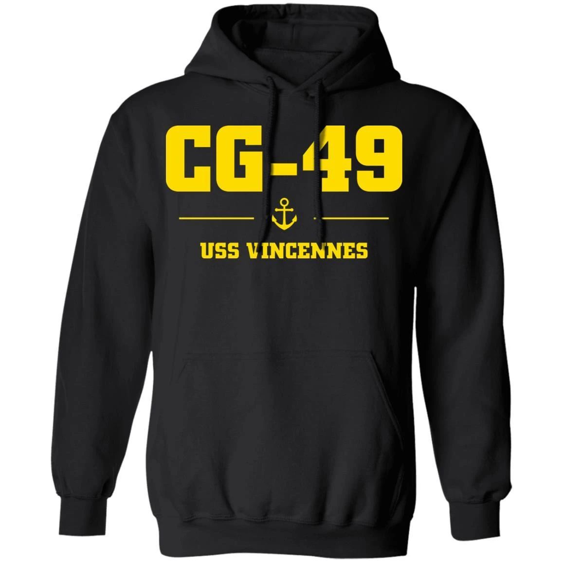 CG-49 USS Vincennes Hoodie US Navy Shirt