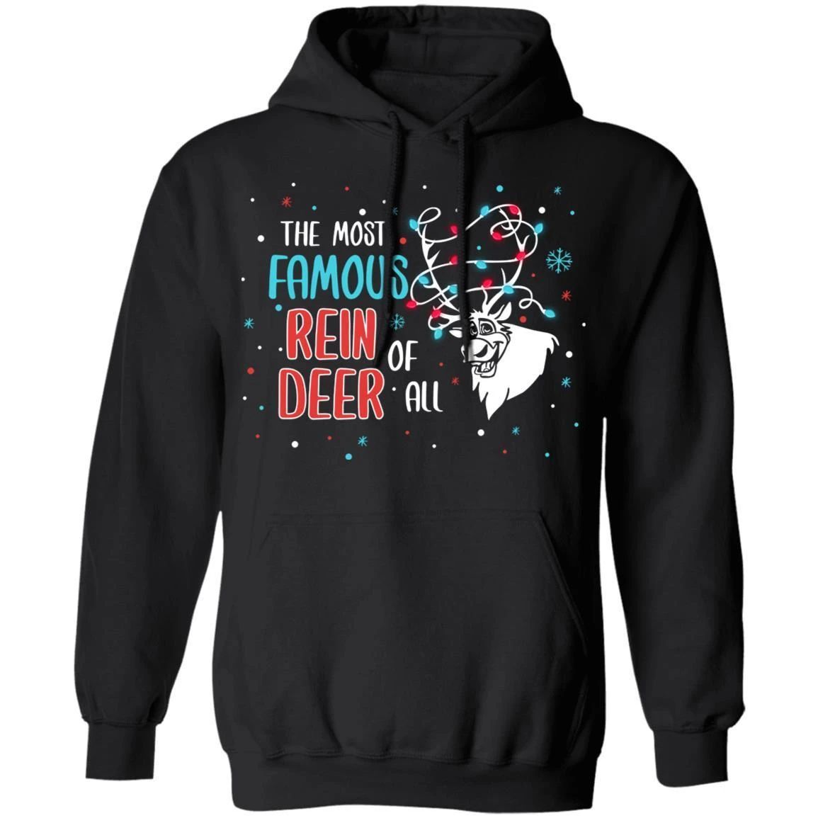 Christmas Hoodie Frozen Sven The Most Famos Reindeer Of All Xmas Shirt