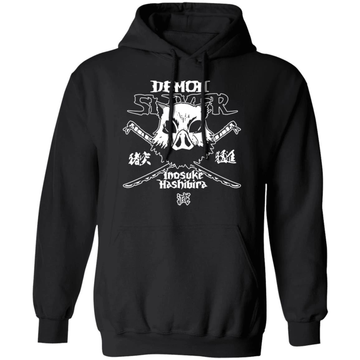 Demon Slayer Hoodie Inosuke Hashibira Hoodie Funny Gift