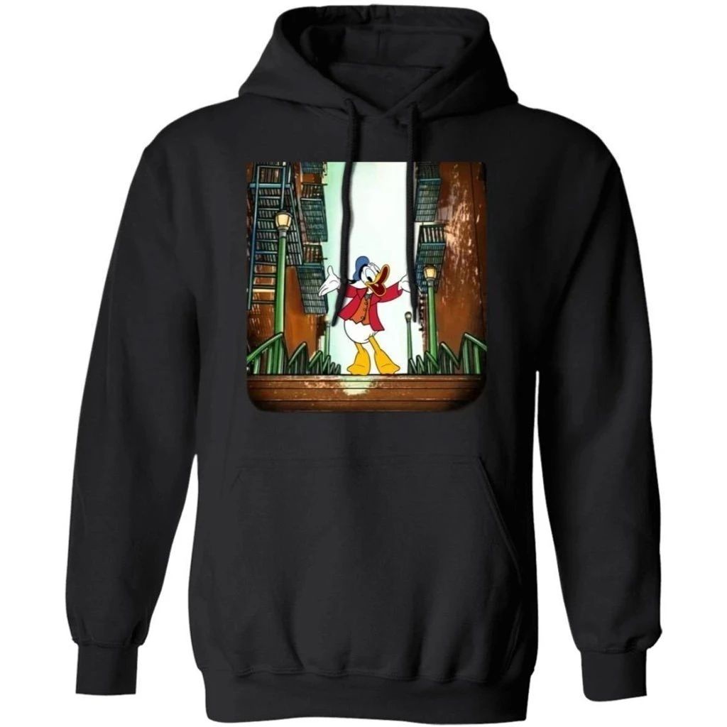 Donald Duck Dancing In Joker Dancing Scene Hoodie Funny Gift