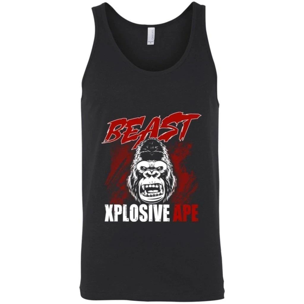 Europes Strongest Man Eddie Hall Beast Explosive Ape Tank Top