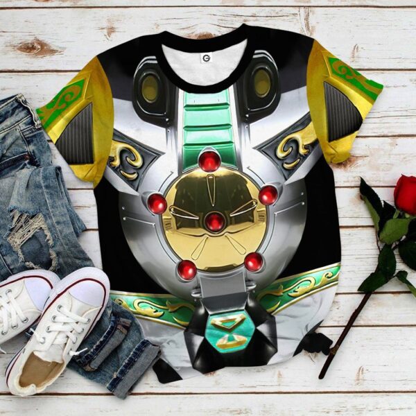 Mighty Morphin Power Rangers Dragonzord All Over Print T-Shirt Hoodie Fan Gifts Idea 25