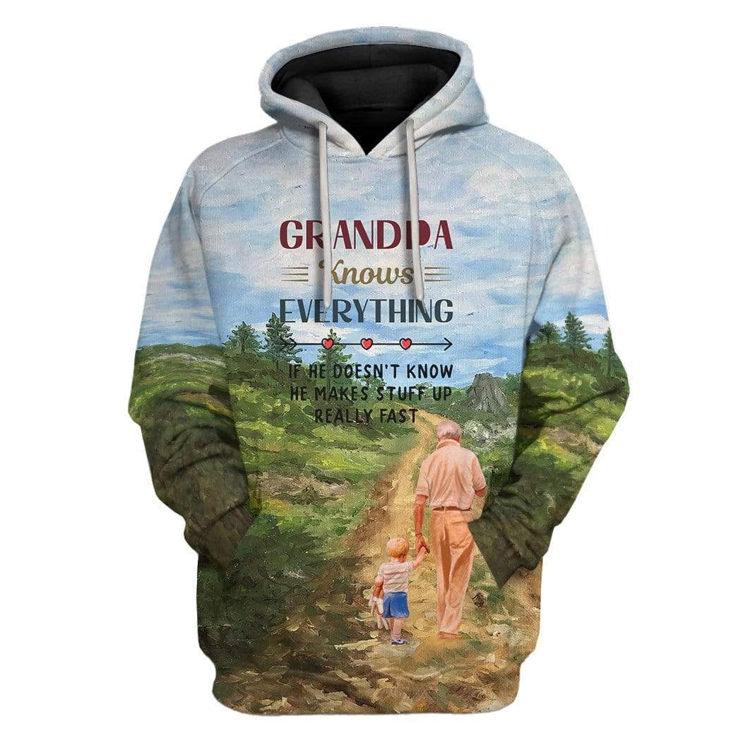 My Grandpa Custom Hoodie Apparel