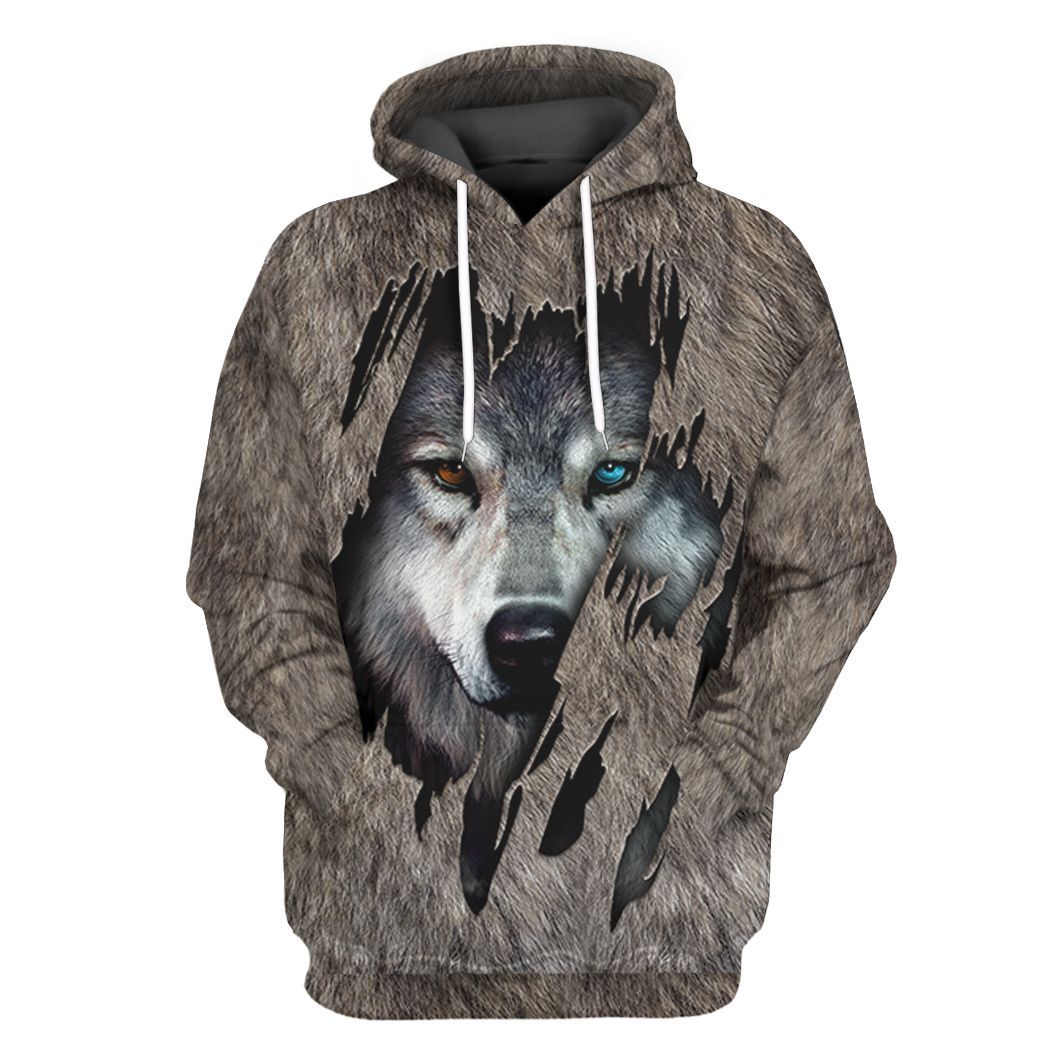 Wolf Fleece Tshirt Hoodie Apparel