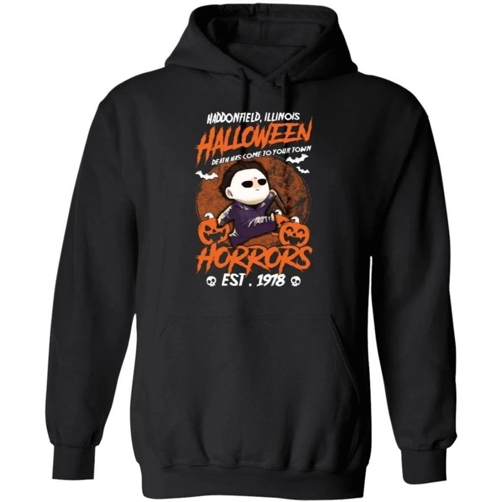 Halloween Michael Myers Horrors Funny Hoodie Halloween Costume