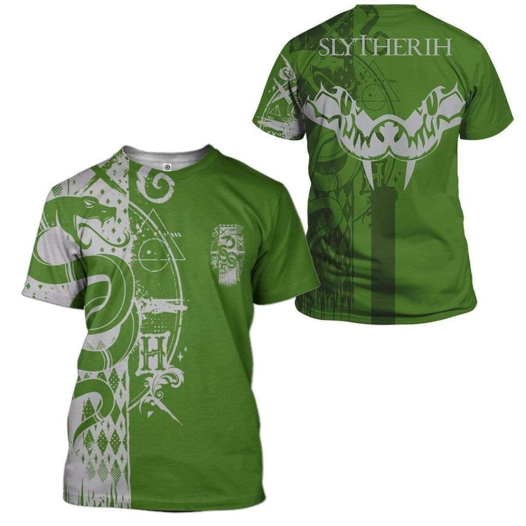 Harry Potter Slytherin Custom T-shirt – Hoodies Apparel