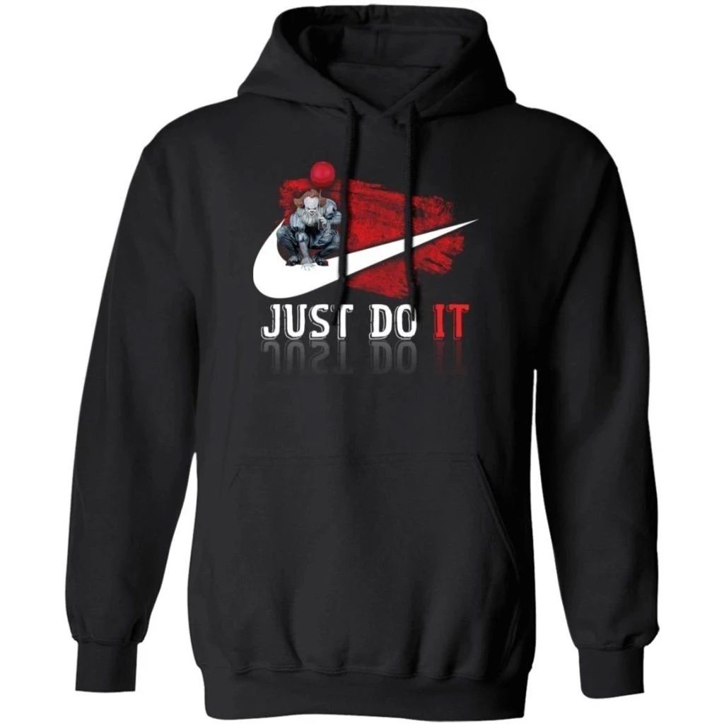 Just Do It Pennywise On Swoosh It Movie Shirt Cool Gift