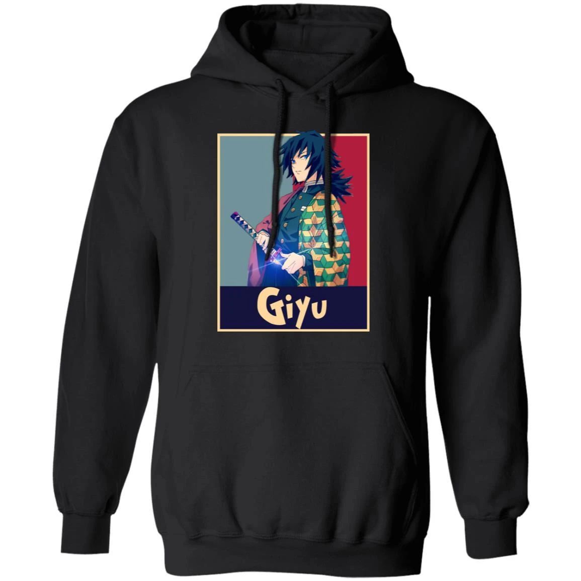 Kitmetsu No Yaiba Demon Slayer Hoodie Giyu Tomioka Hoodie