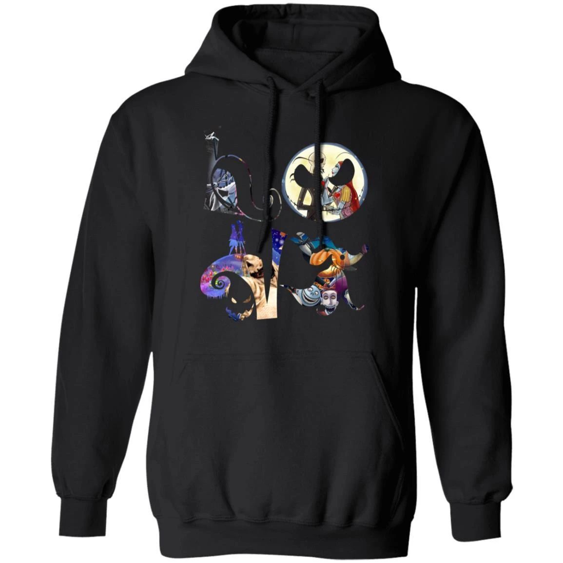 Love Jack & Sally Hoodie Couple Shirt Gift For Lover