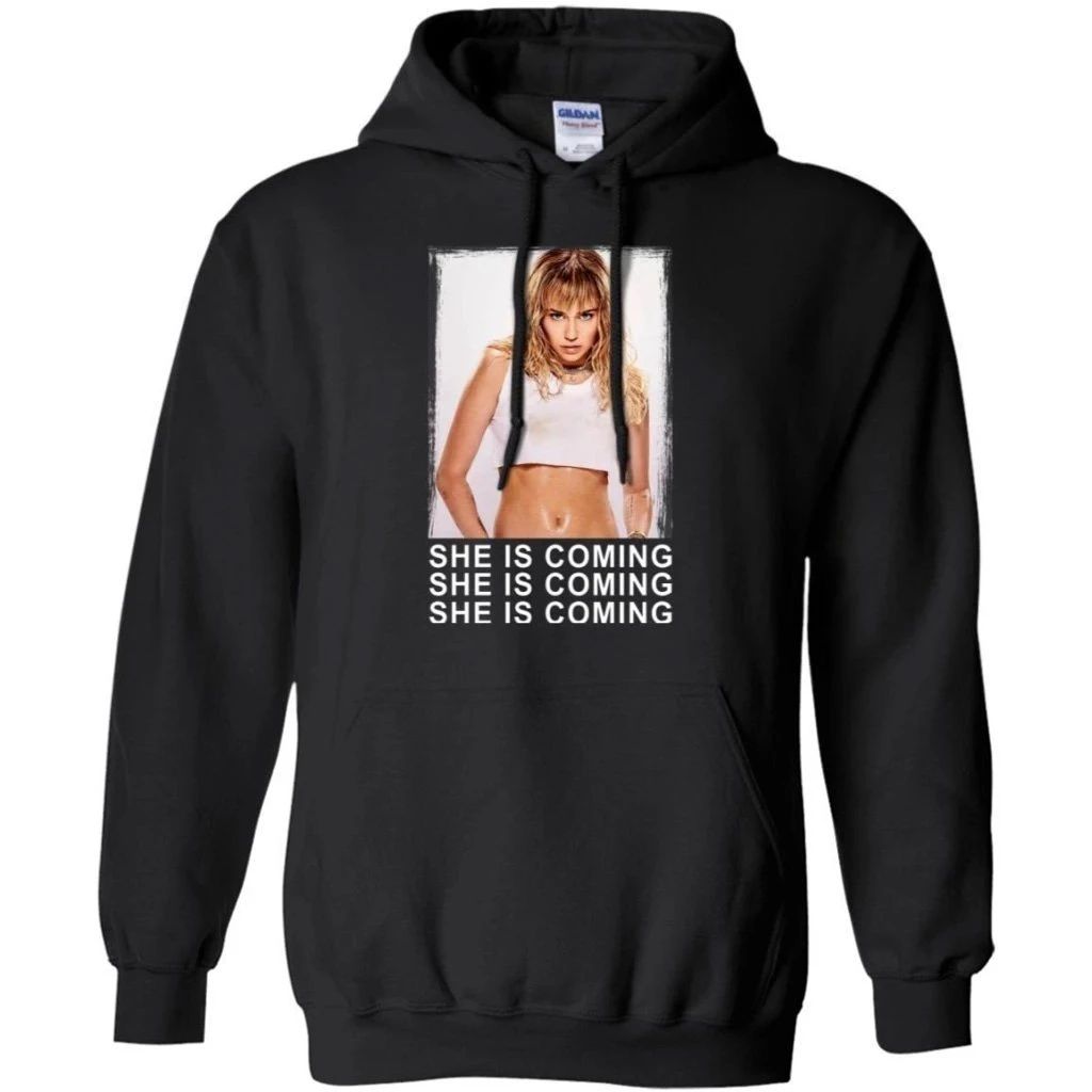 Miley Cyrus She Is Coming Hoodie Perfect Gift for Miley Fans