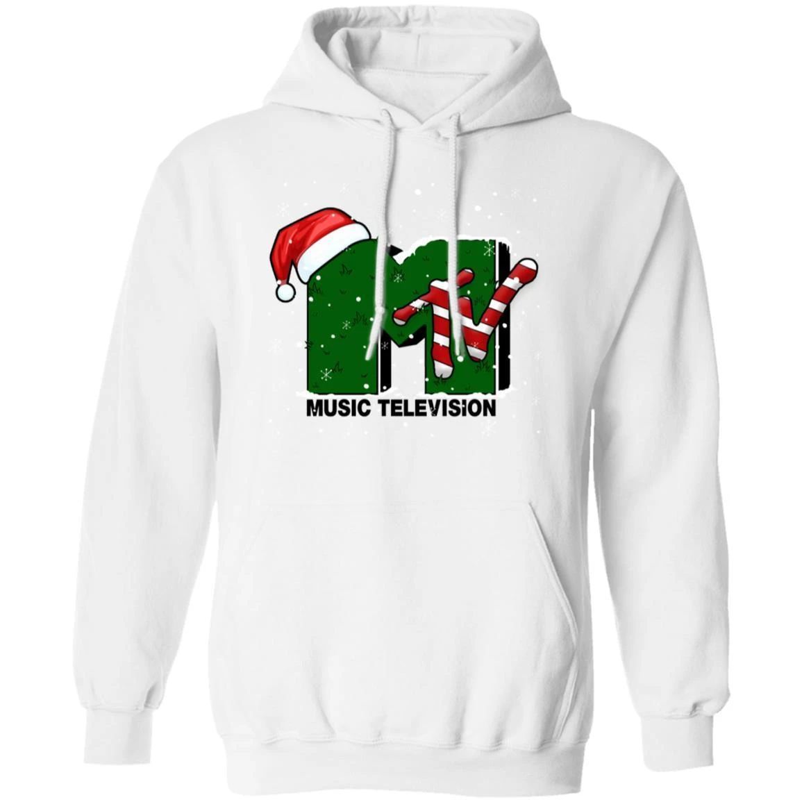 MTV In Christmas Theme Hoodie Cool Xmas Gift For Fans