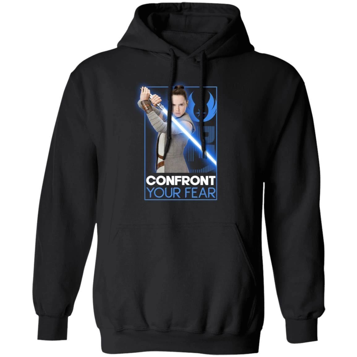 Star Wars The Rise Of Skywalker Rey Confront Your Fears Hoodie