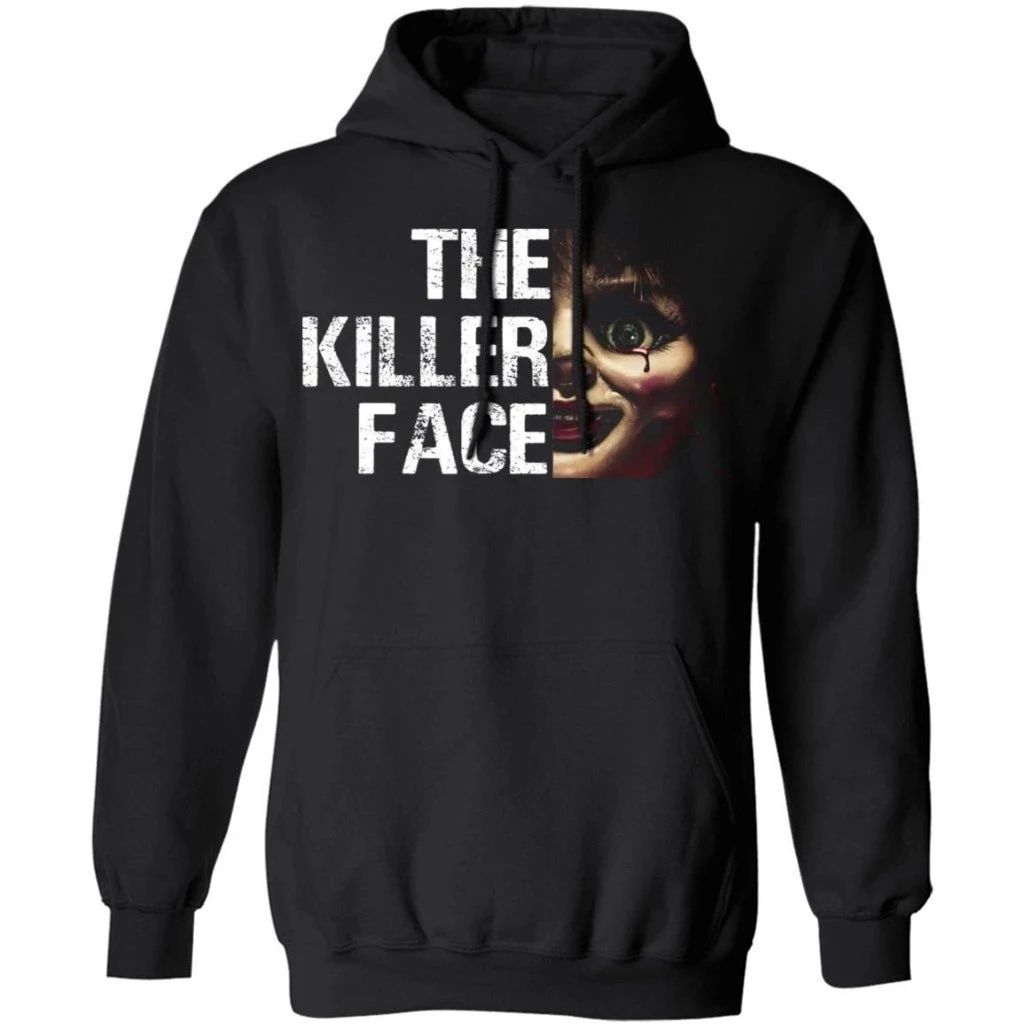 The Killer Face Annabelle Funny Halloween Hoodie For Men Women