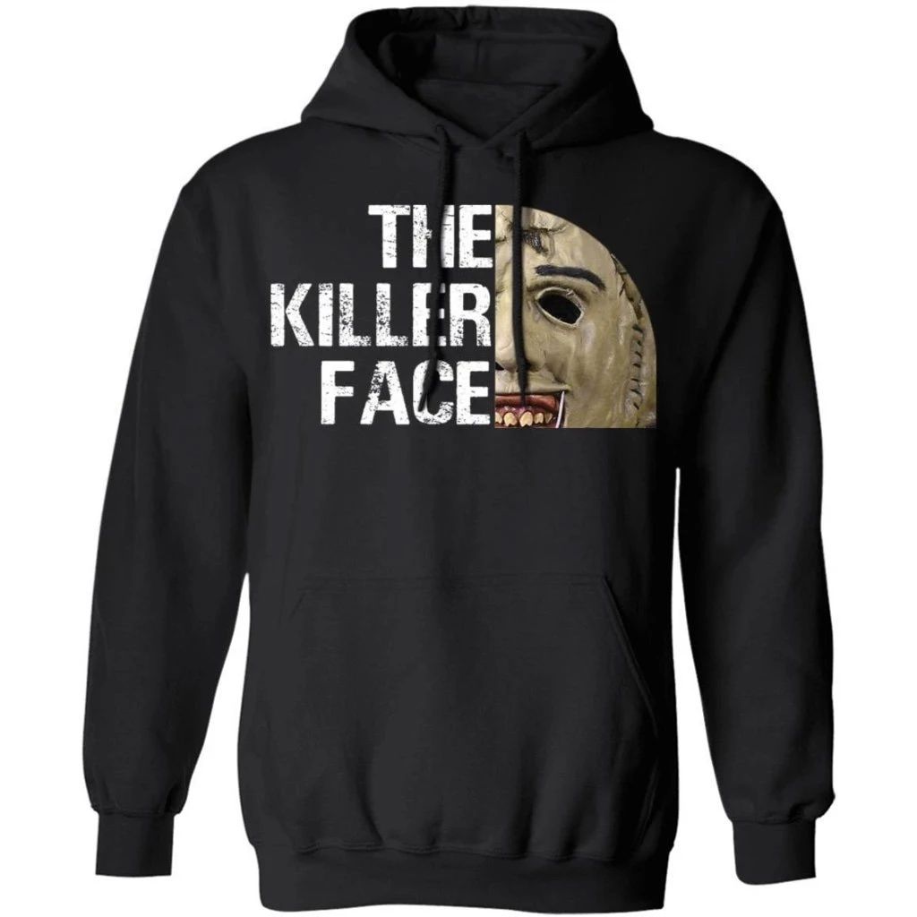 The Killer Face Leatherface Funny Halloween Hoodie For Men Women