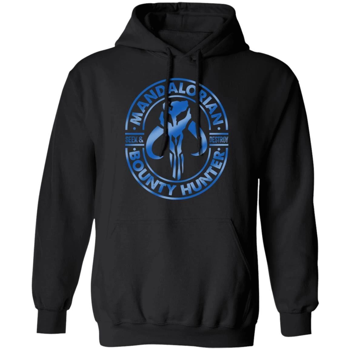 The Mandalorian Hoodie Bounty Hunter Seek And Destroy Hoodie