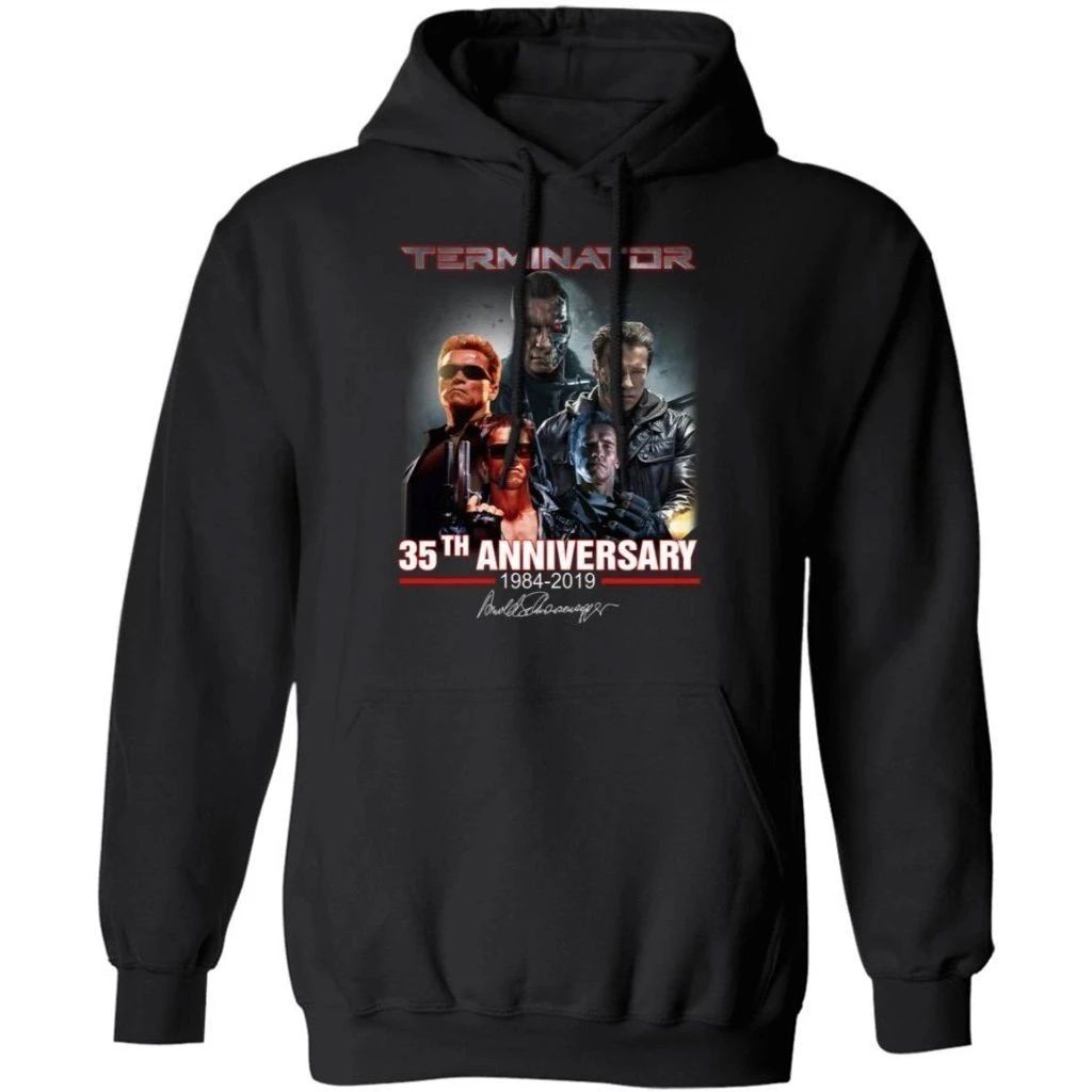 The Terminator 35th Anniversary Hoodie Cool Gift For Fans