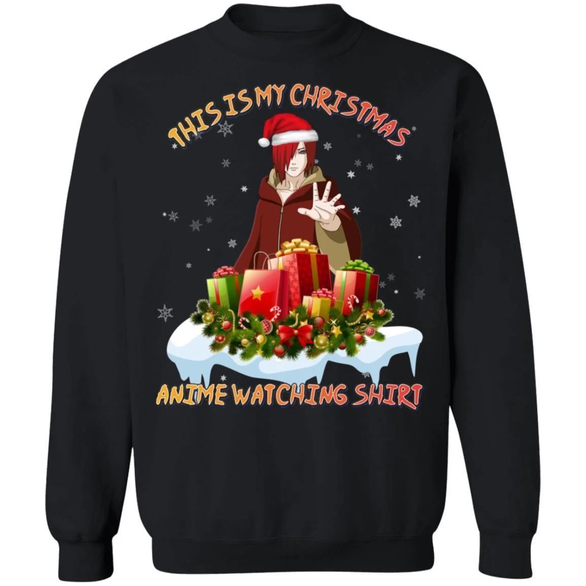 This Is My Christmas Anime Watching Shirt Nagato of Naruto Sweatshirt