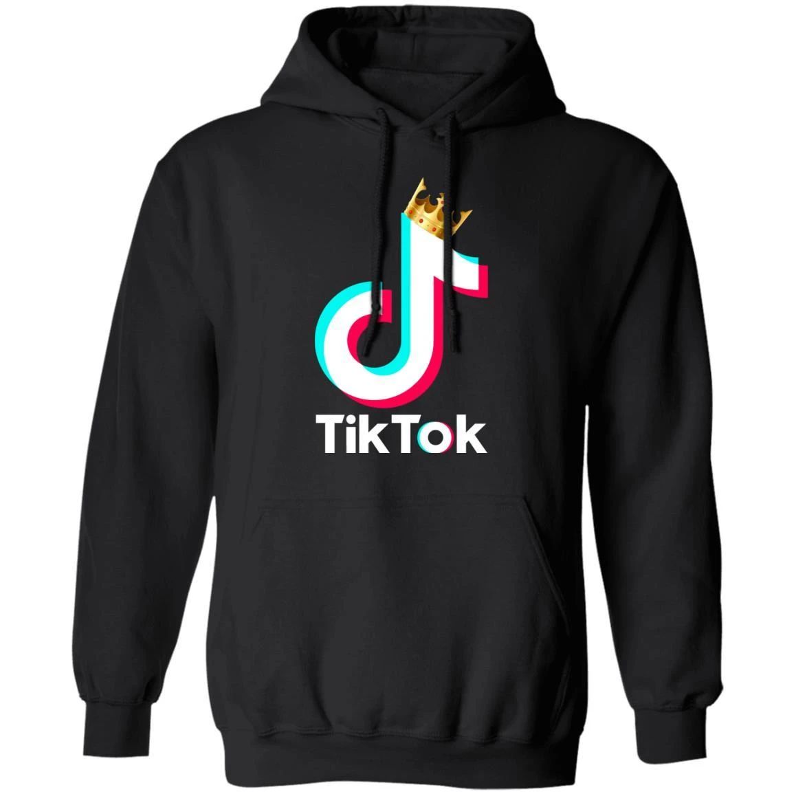 TikTok Hoodie TikTok With King Crown Hoodie Funny Gift