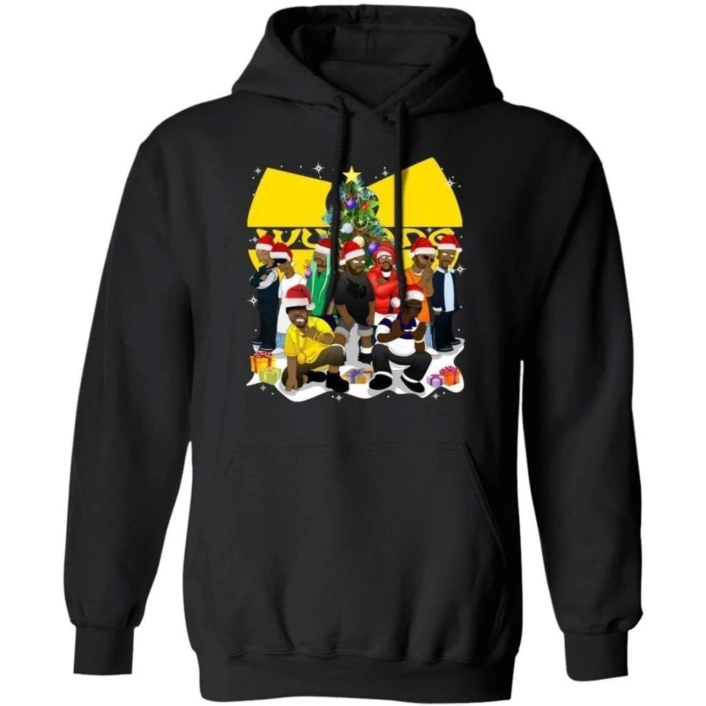 Wu-tang Clan In Santa Hats Funny Christmas Hoodie Cool Gift