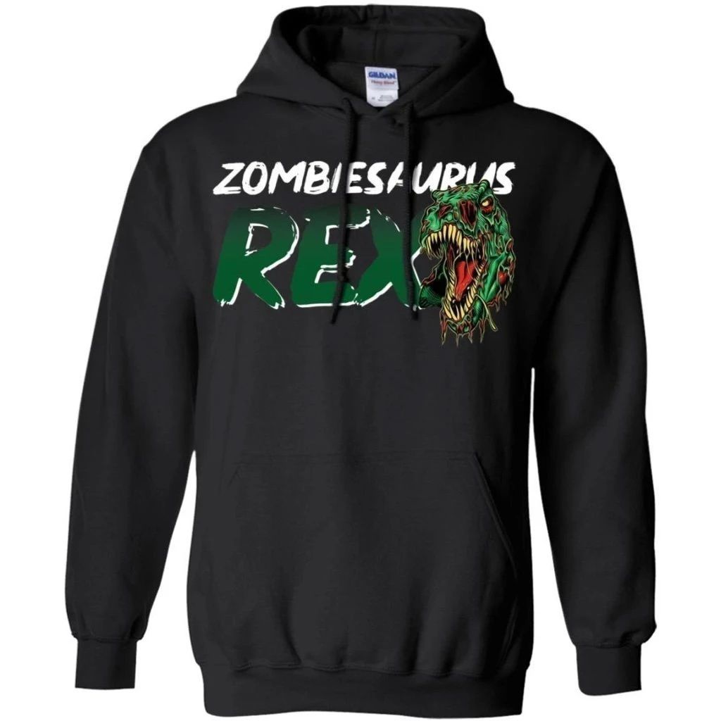 Zombiesaurus Rex Mixed Halloween Costume Hoodie