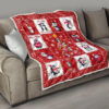 All I Want For Christmas Is Penguin Quilt Blanket Xmas Gift Idea 15