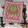 Alpha Kappa Alpha Premium Quilt Blanket Sorority Home Decor Custom For Fans 1