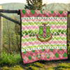 Alpha Kappa Alpha Premium Quilt Blanket Sorority Home Decor Custom For Fans 13