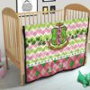 Alpha Kappa Alpha Premium Quilt Blanket Sorority Home Decor Custom For Fans 21