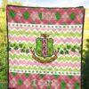 Alpha Kappa Alpha Premium Quilt Blanket Sorority Home Decor Custom For Fans 5