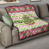 Alpha Kappa Alpha Premium Quilt Blanket Sorority Home Decor Custom For Fans 15