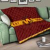 American Football Team Premium Quilt - Washington W Est 1932 Claw Quilt Blanket 17