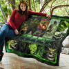 Angry Hulk Swamp Thing Premium Quilt Blanket Movie Home Decor Custom For Fans 11