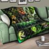 Angry Hulk Swamp Thing Premium Quilt Blanket Movie Home Decor Custom For Fans 17