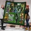 Angry Hulk The Incredible Hulk Premium Quilt Blanket Movie Home Decor Custom For Fans 1