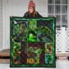 Angry Hulk The Incredible Hulk Premium Quilt Blanket Movie Home Decor Custom For Fans 3