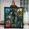 Angry Hulk The Incredible Hulk Premium Quilt Blanket Movie Home Decor Custom For Fans 3